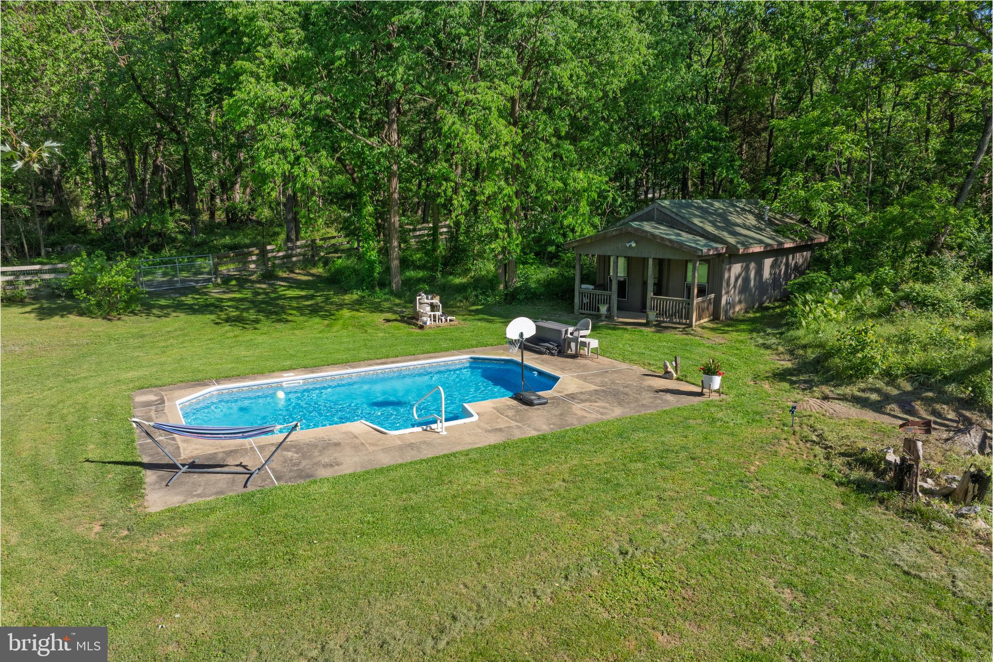 2436 Warm Springs Road Shenandoah Junction, WV 25442 - Photo 62 of 123 Pool and guest house