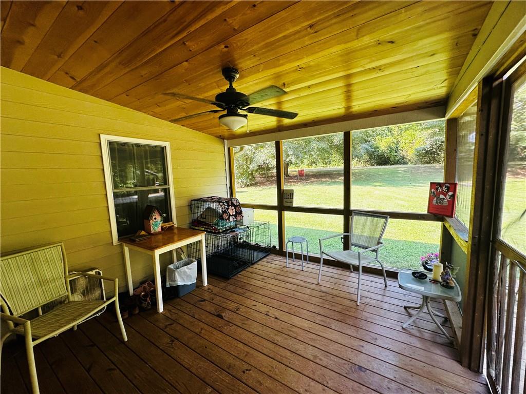 368 Dixon Road Demorest, GA 30535 - Photo 67 of 67 a view of a balcony with wooden floor