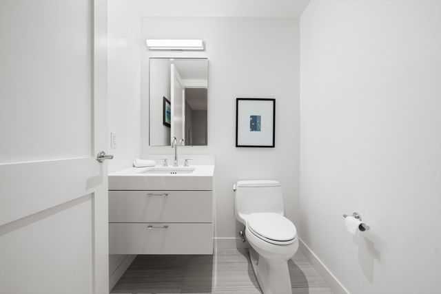 a building outdoor space with patio furniture