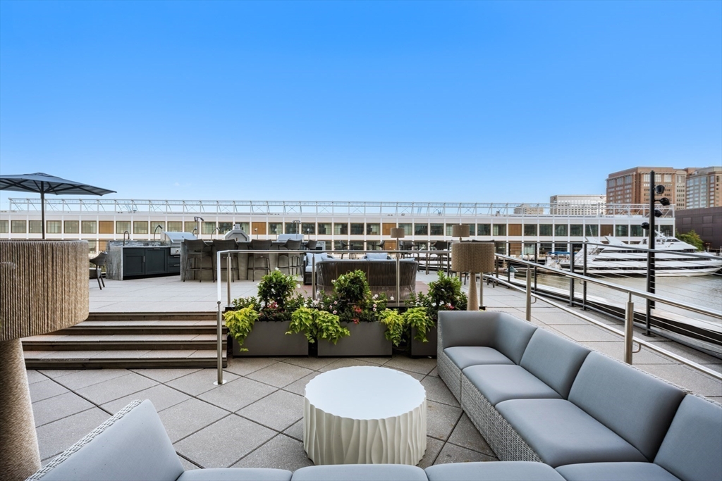 300 Pier 4 Blvd., Unit 7G Boston, MA 02210 - Photo 34 of 39 a view of a terrace