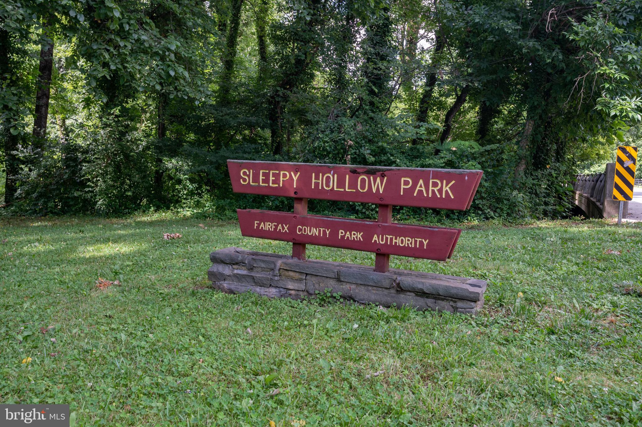 6431 Sleepy Ridge Road Falls Church, VA 22042 - Photo 59 of 63 Park Announcement Stone