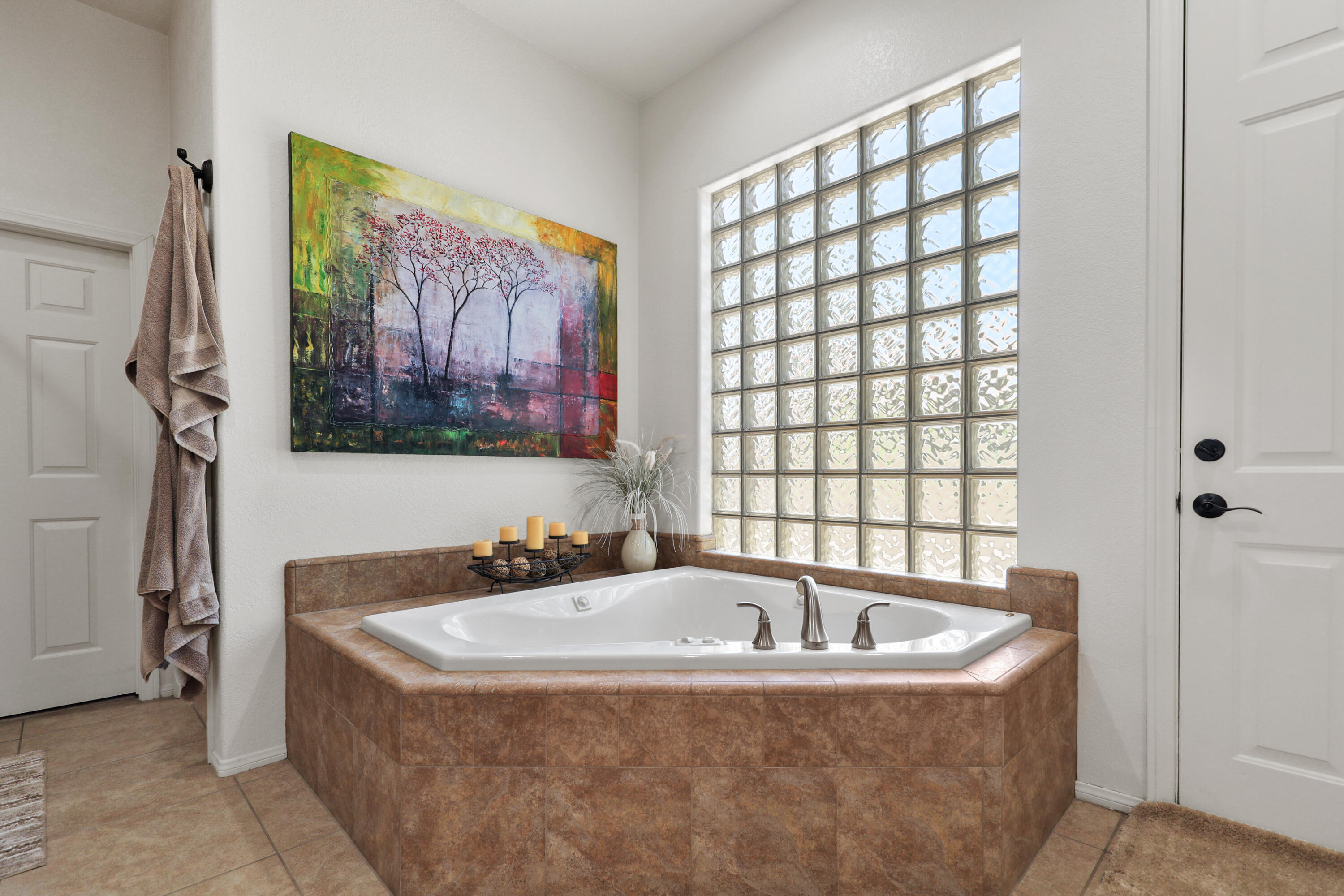 43651 Port Maria Road Bermuda Dunes, CA 92203 - Photo 19 of 46 a bathroom with a bathtub and a shower
