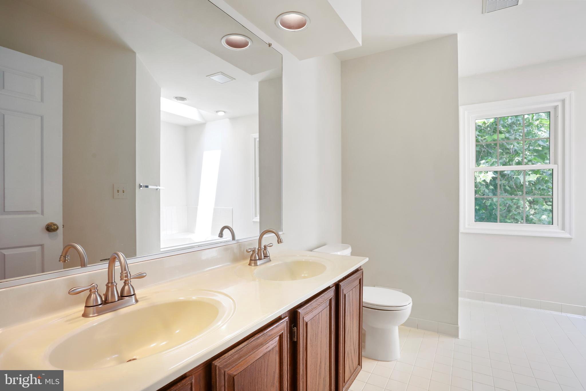15108 Plum Tree Way Bowie, MD 20721 - Photo 36 of 51 a bathroom with a sink and a mirror