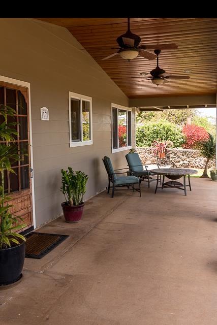 17 Holopuni Road Kula, HI 96790 - Photo 29 of 30 a living room with furniture and a potted plant