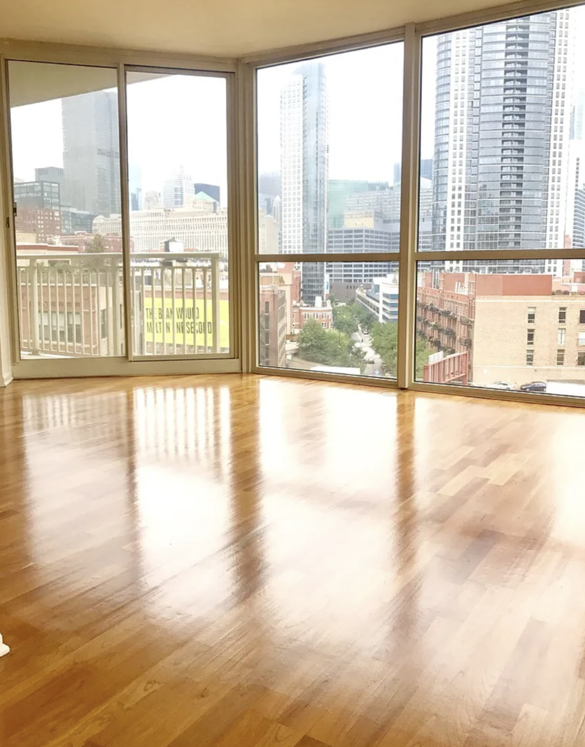 645 North Kingsbury Street, Unit 1002 Chicago, IL 60654 - Photo 4 of 11 a view of an empty room and window