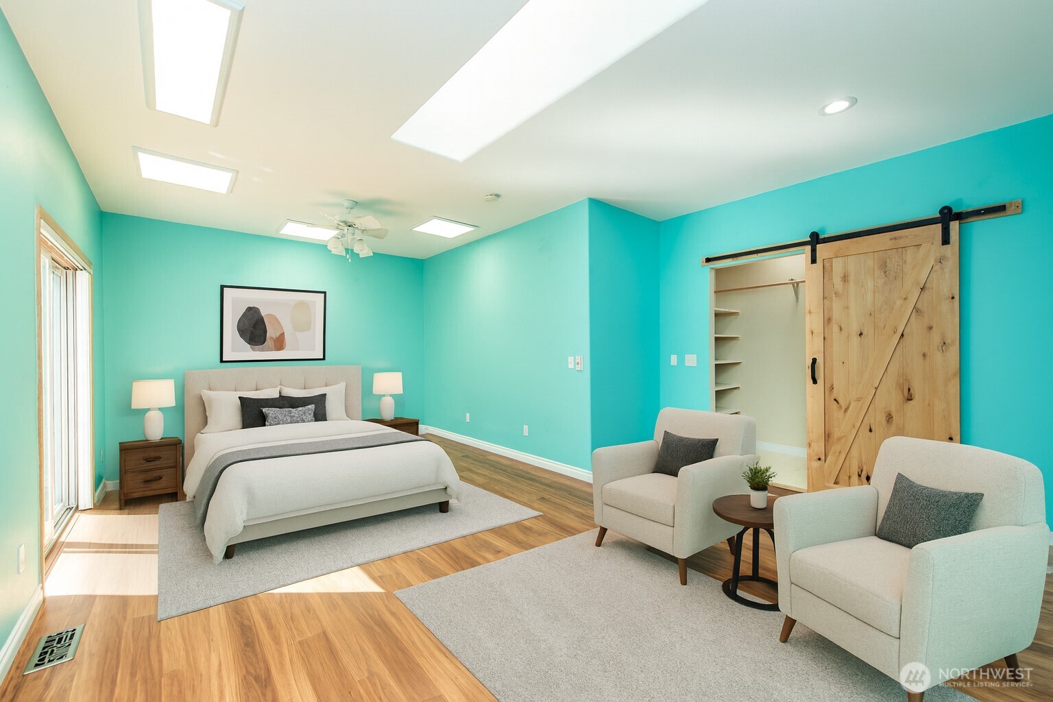 113 Quails Roost Road Sequim, WA 98382 - Photo 34 of 40 a bedroom with a bed and furniture