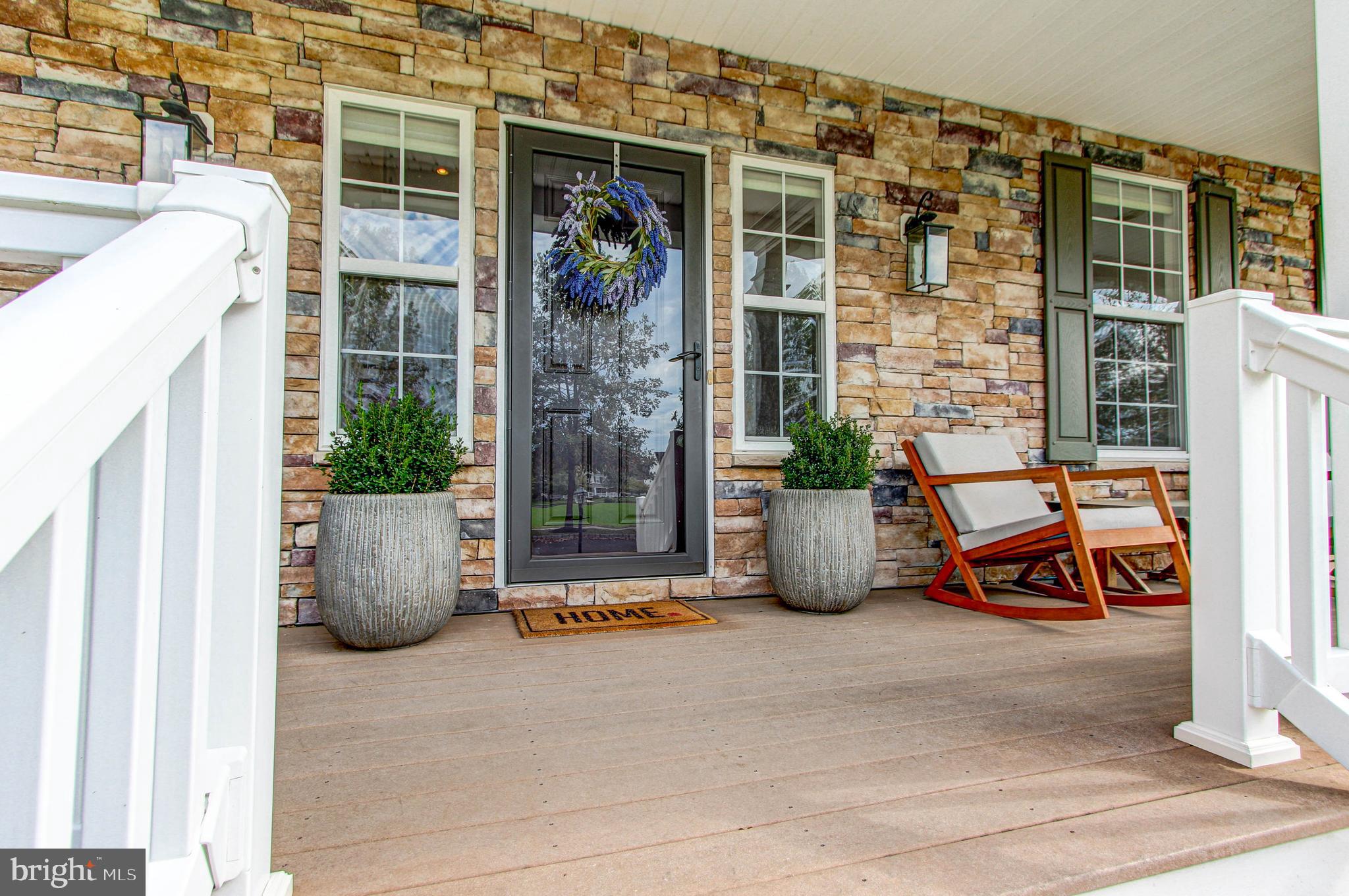 2196 Glenridge Road Furlong, PA 18925 - Photo 2 of 42 Stone Front Exterior with Covered Porch