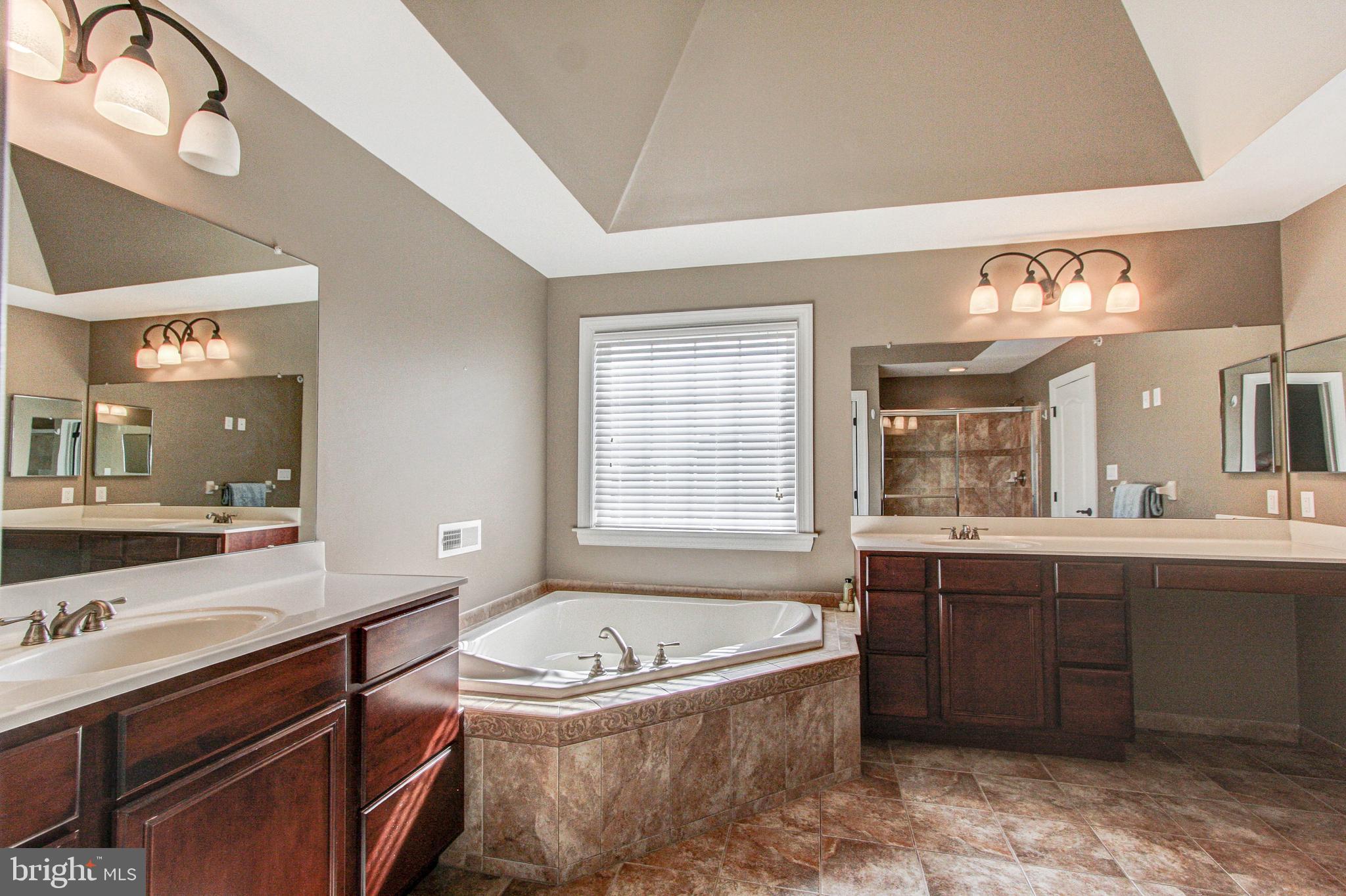2196 Glenridge Road Furlong, PA 18925 - Photo 37 of 42 Master Bathroom with 2 Separate Vanities