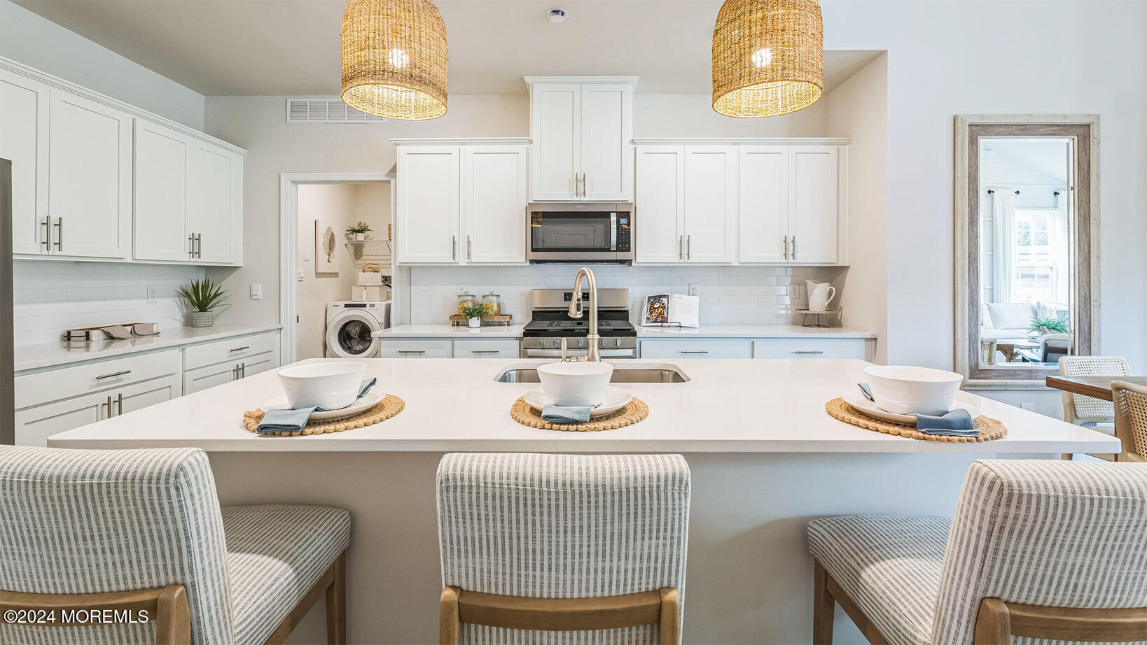 67 Penny Lane Neptune Township, NJ 07753 - Photo 5 of 29 a kitchen with a sink and cabinets