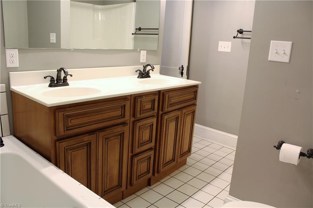 5517 Old Thomasville Road High Point, NC 27263 - Photo 23 of 30 MASTER BATHROOM WITH DOUBLE VANITY