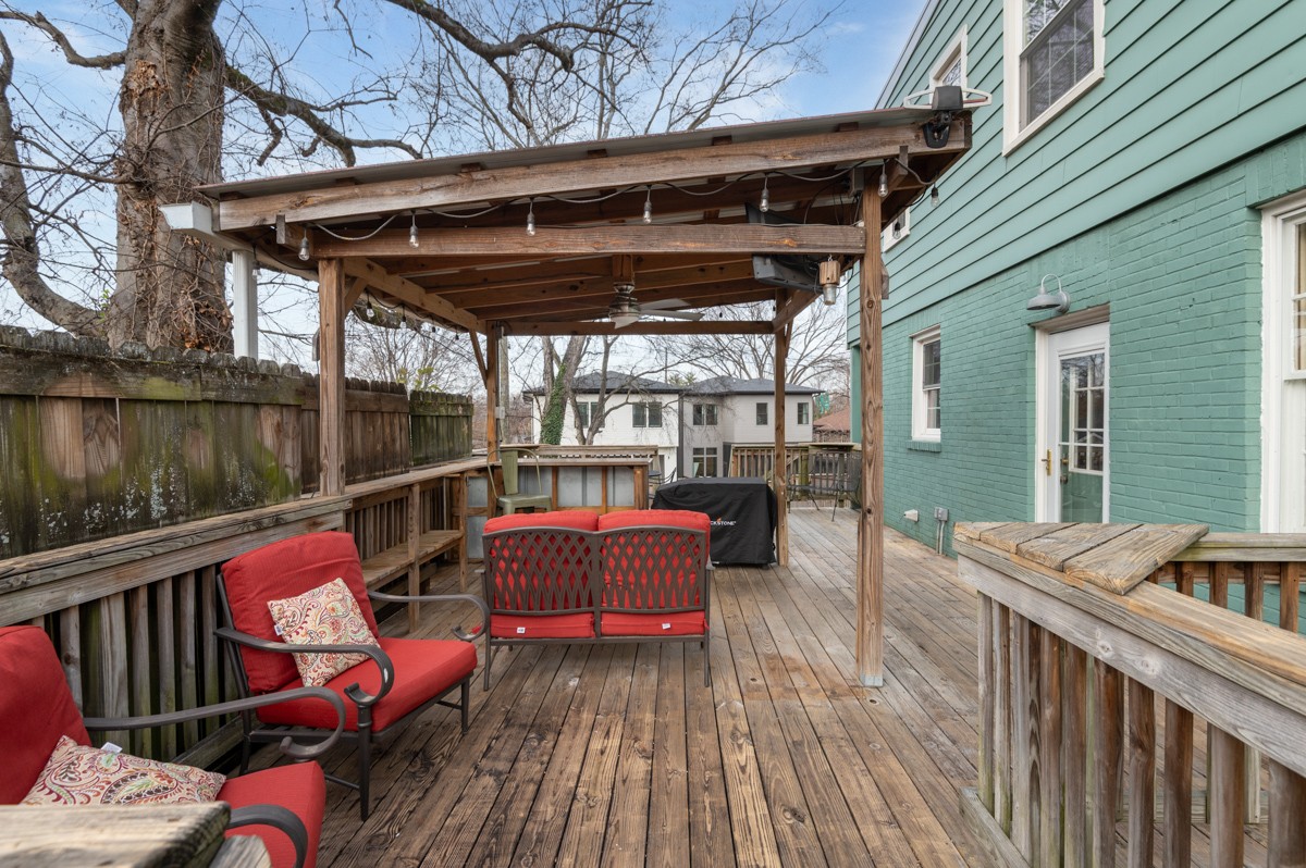 1002 Sutton Hill Road Nashville, TN 37204 - Photo 32 of 40 a view of roof deck with patio