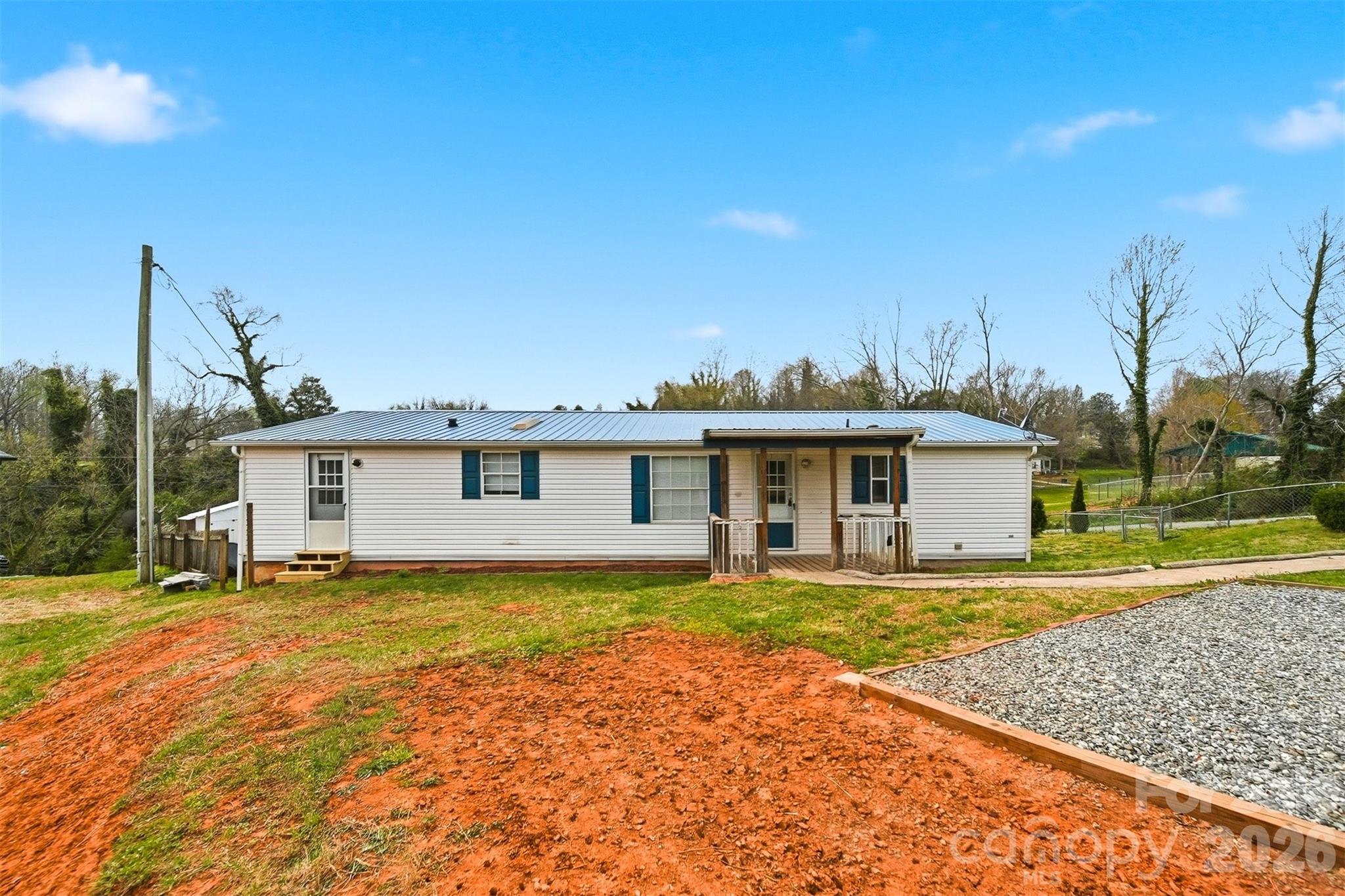 315 West McDowell Street Morganton, NC 28655 - Photo 36 of 48 a view of a house with a yard