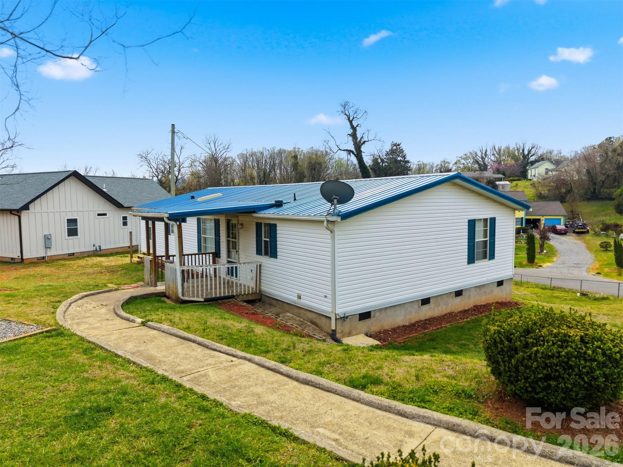 315 West McDowell Street Morganton, NC 28655 - Photo 42 of 48 a view of a house with backyard