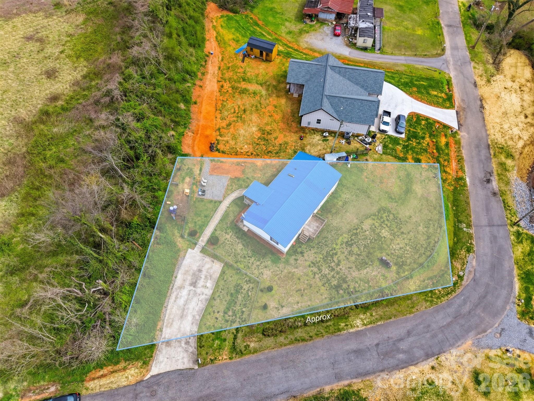 315 West McDowell Street Morganton, NC 28655 - Photo 43 of 48 an aerial view of a house