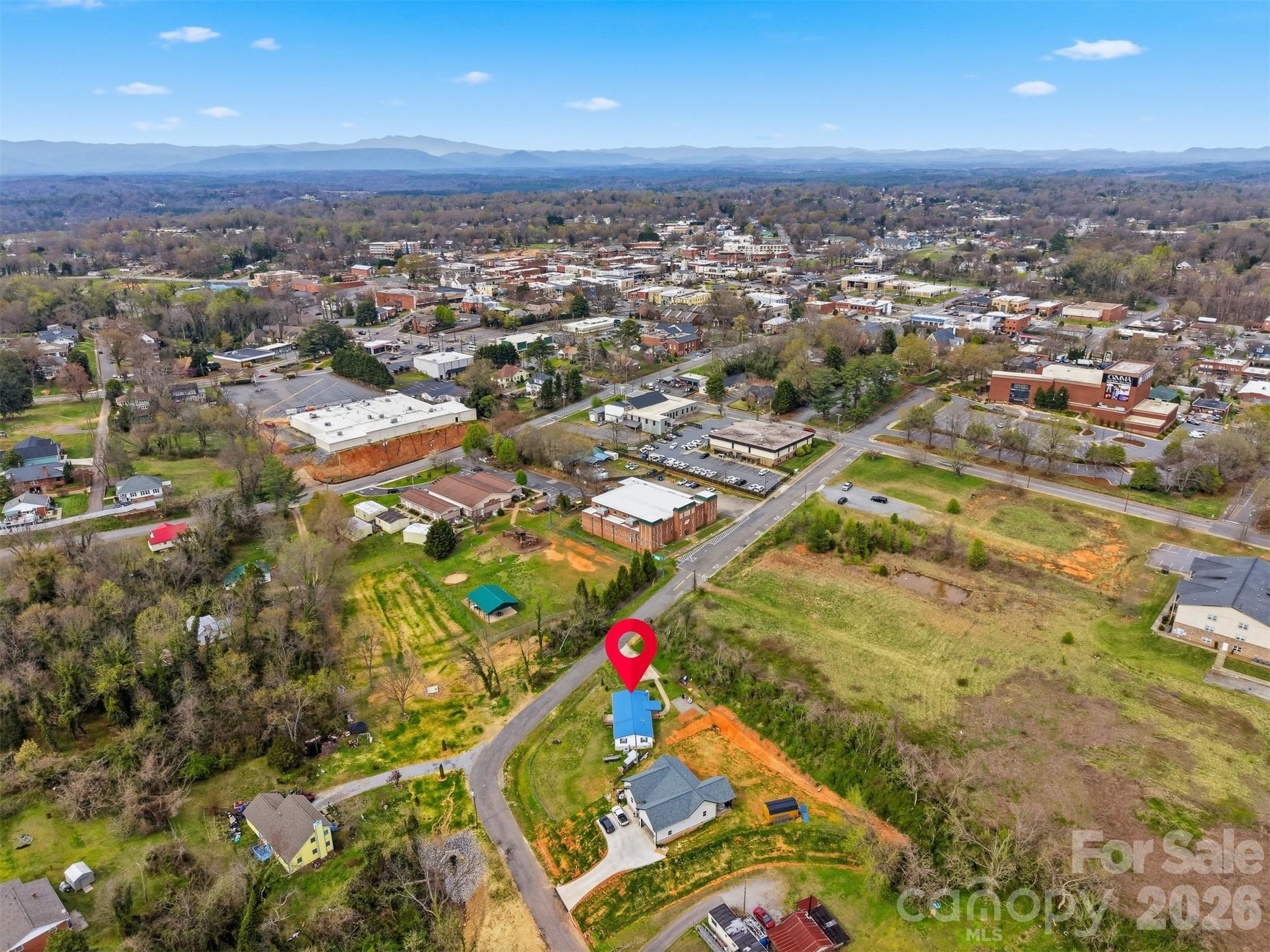 315 West McDowell Street Morganton, NC 28655 - Photo 46 of 48 an aerial view of a city