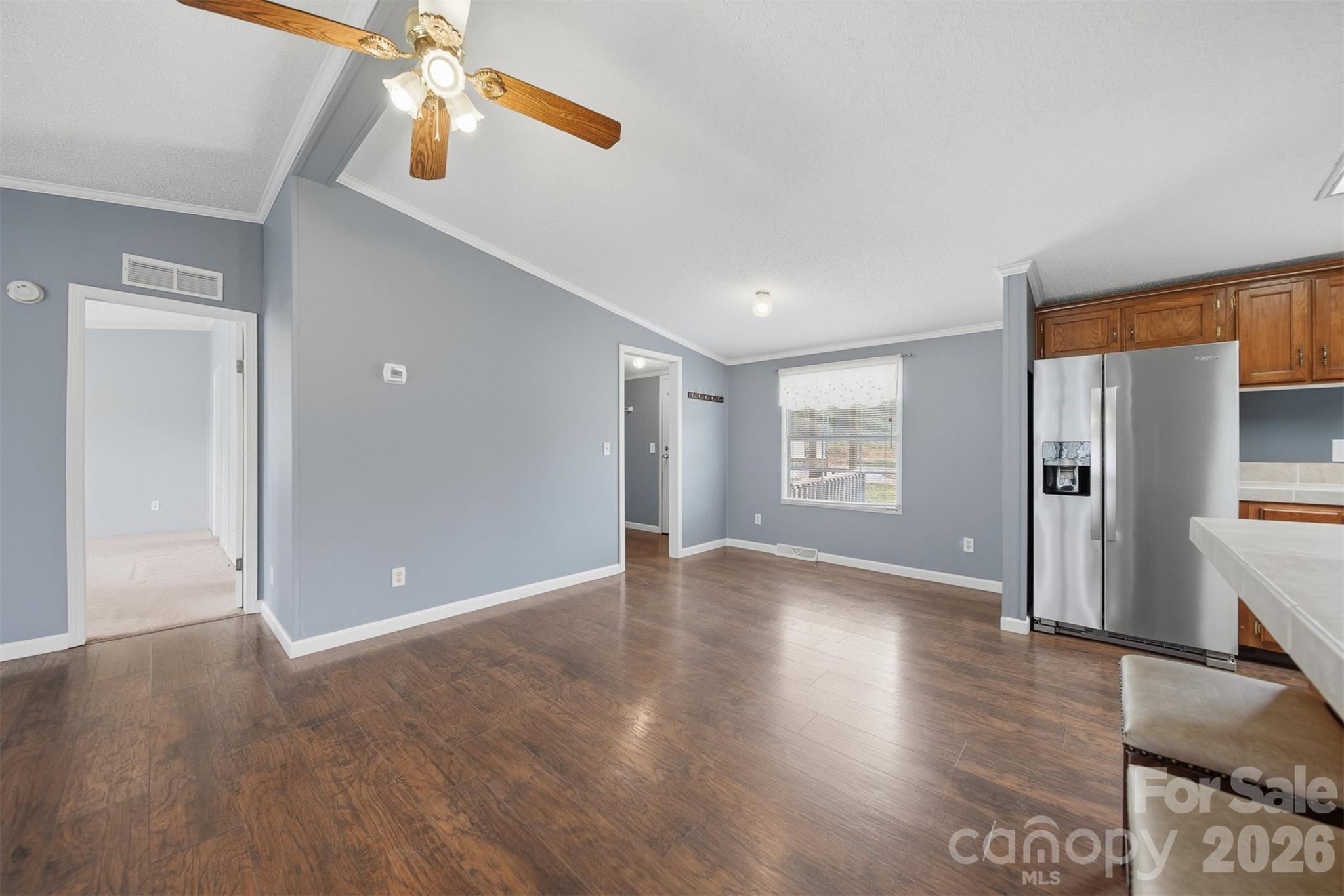 315 West McDowell Street Morganton, NC 28655 - Photo 7 of 48 wooden floor in an empty room with a window