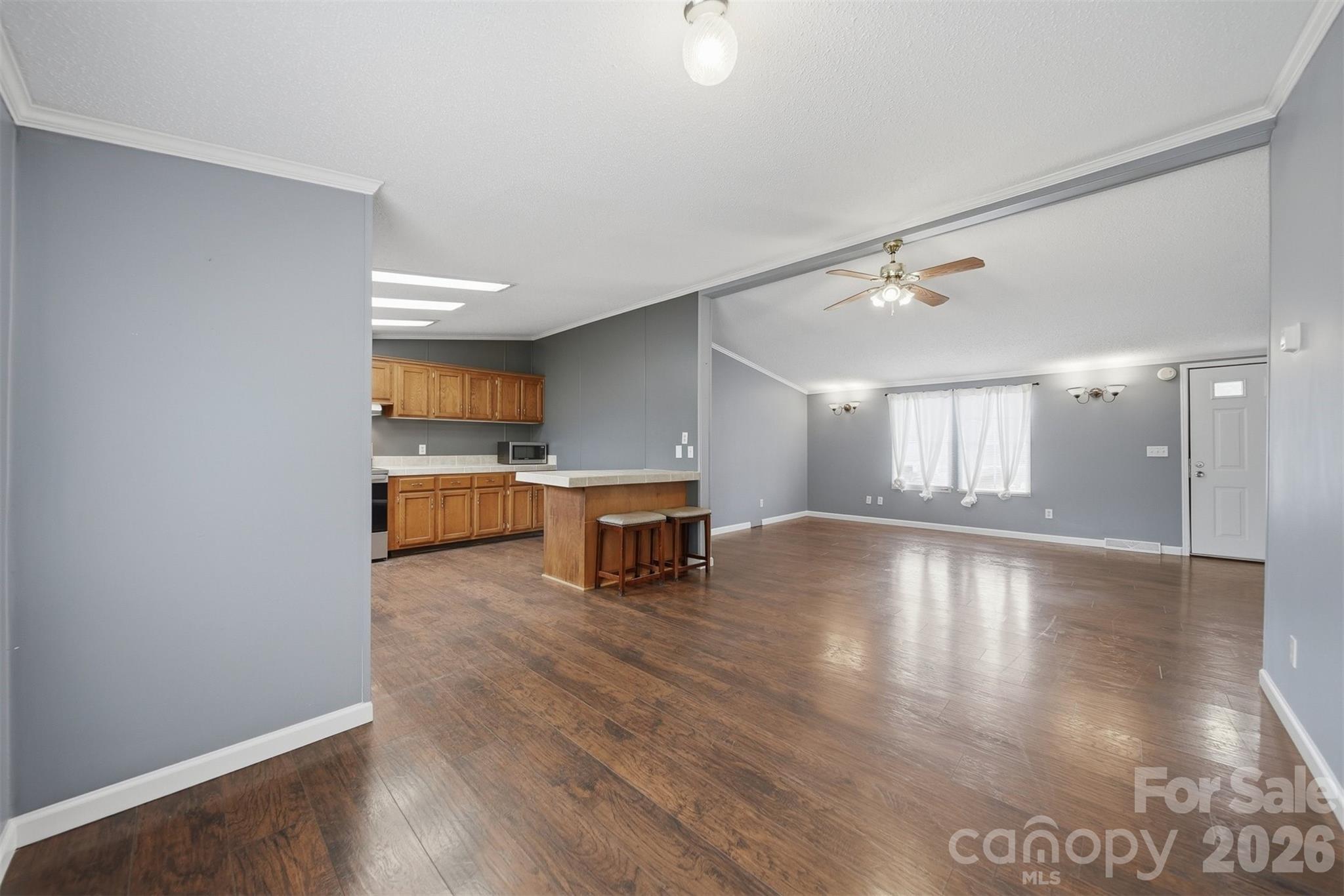 315 West McDowell Street Morganton, NC 28655 - Photo 8 of 48 a view of a livingroom with furniture and wooden floor