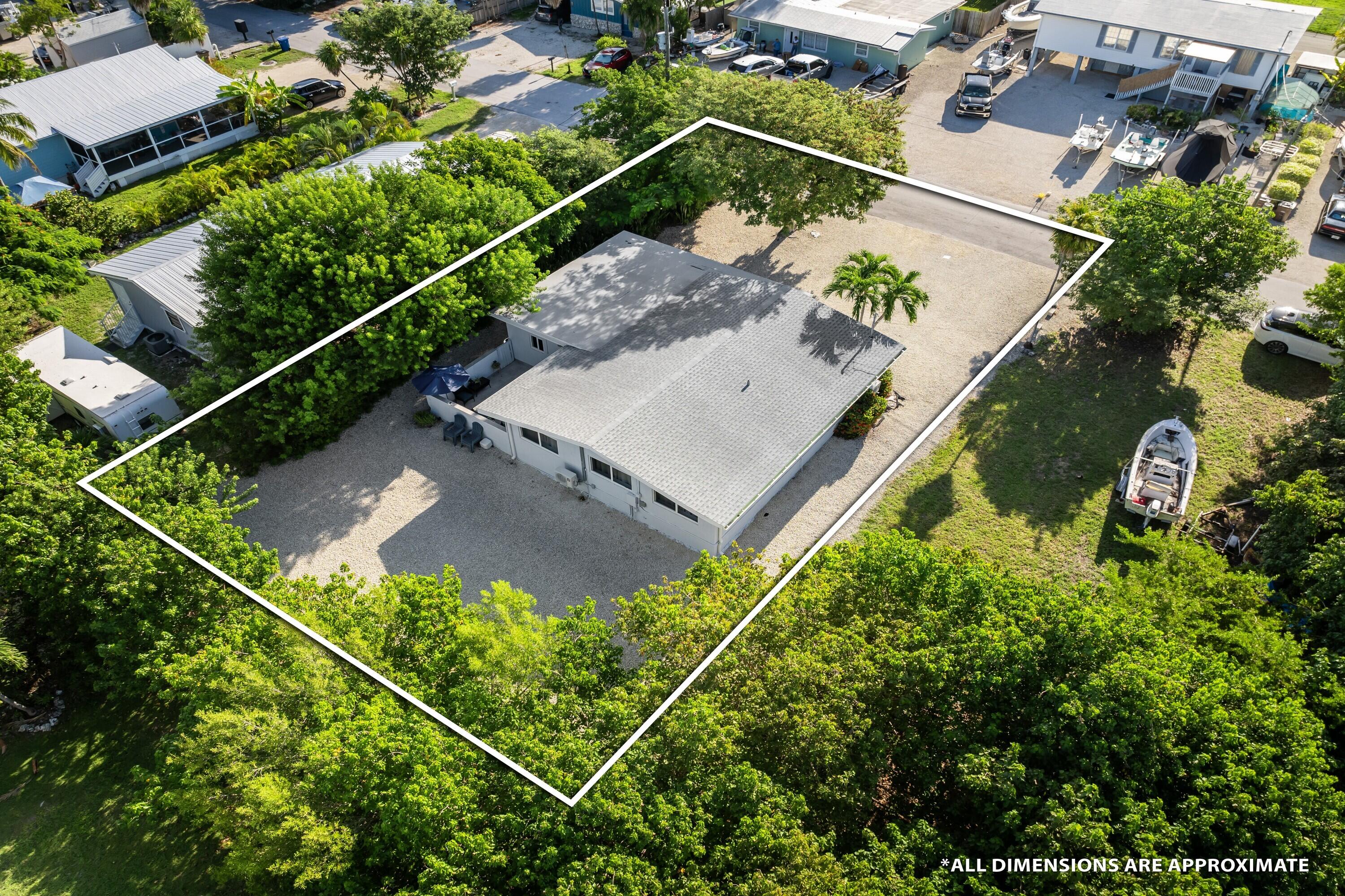 423 80th Street Marathon, FL 33050 - Photo 32 of 39 an aerial view of a residential houses