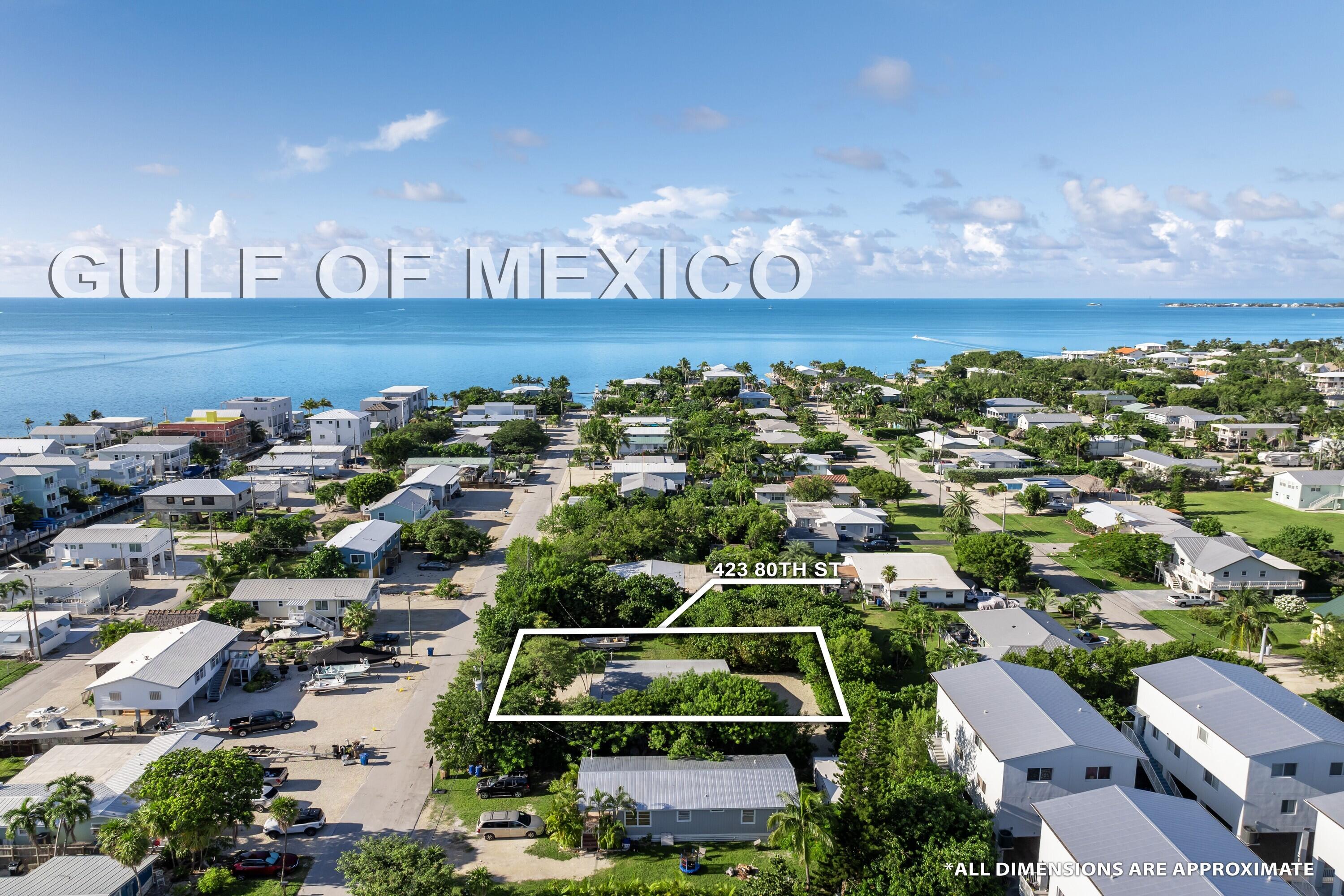 423 80th Street Marathon, FL 33050 - Photo 5 of 39 an aerial view of a city