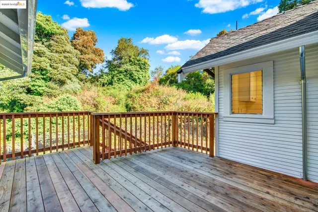 a view of a house with wooden floor