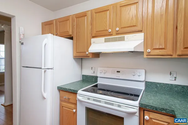 an empty room with a natural light