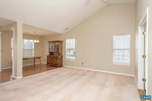wooden floor and windows in a room