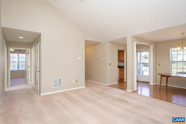 a view of front door