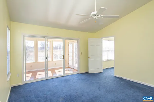 wooden floor in an empty room