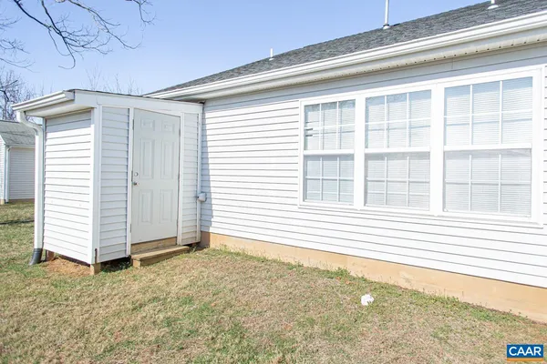 a view of a house with a outdoor space