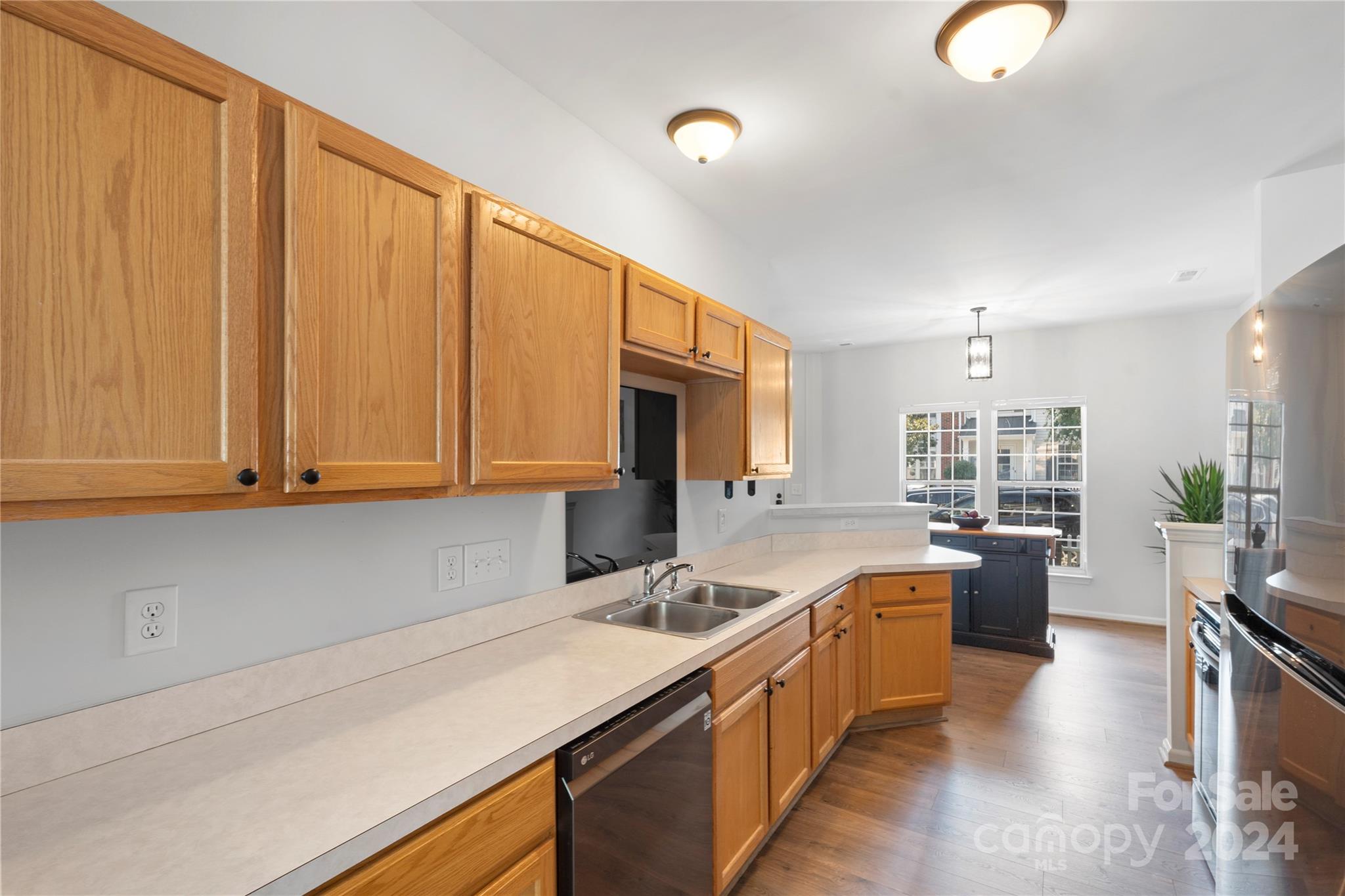 621 Atherton Way Rock Hill, SC 29730 - Photo 13 of 33 a kitchen with cabinets a sink and appliances