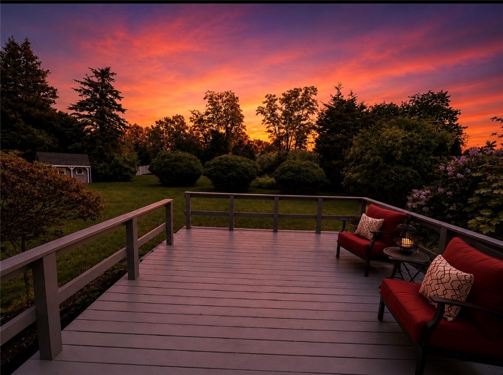 3 Pinetop Road Barrington, RI 02806 - Photo 2 of 45 Twilight, perfect for evening relaxation