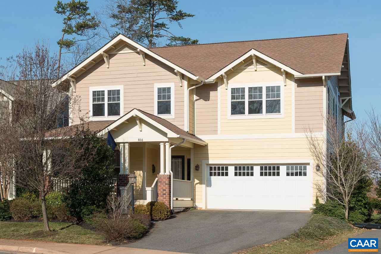 806 Village Road Charlottesville, VA 22903 - Photo 1 of 20 a front view of a house with a yard