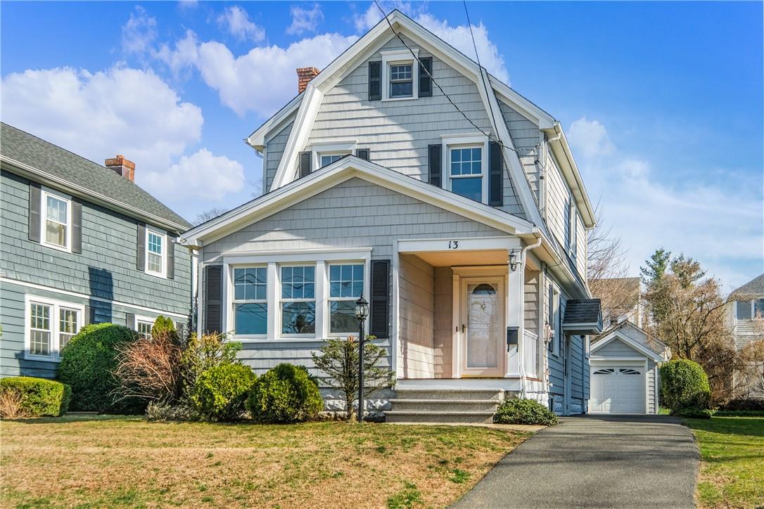 13 Eleanor Street Rye, NY 10580 - Photo 1 of 1 Front view- charming curb appeal with new shutters, freshly power washed. Gleaming with pride!