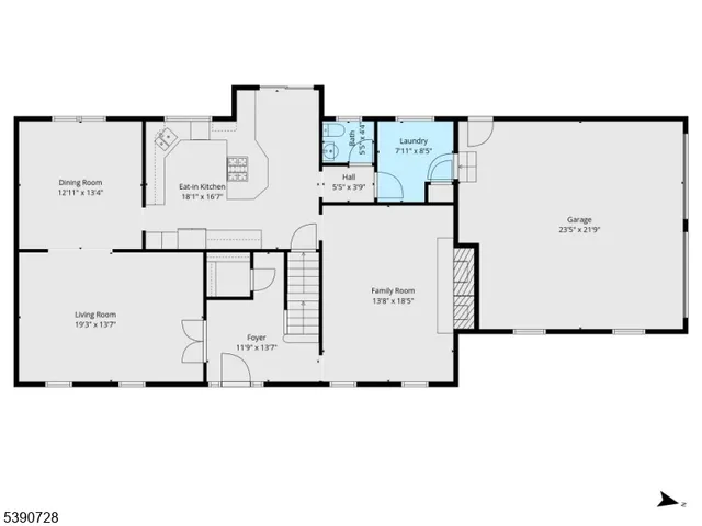 a picture of a wall with a white refrigerator and a white refrigerator