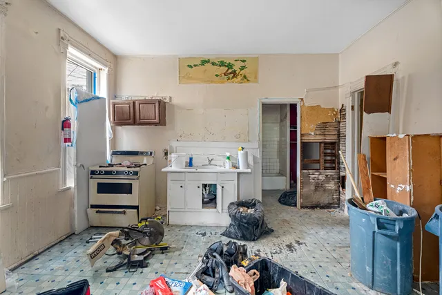 a view of storage and utility room