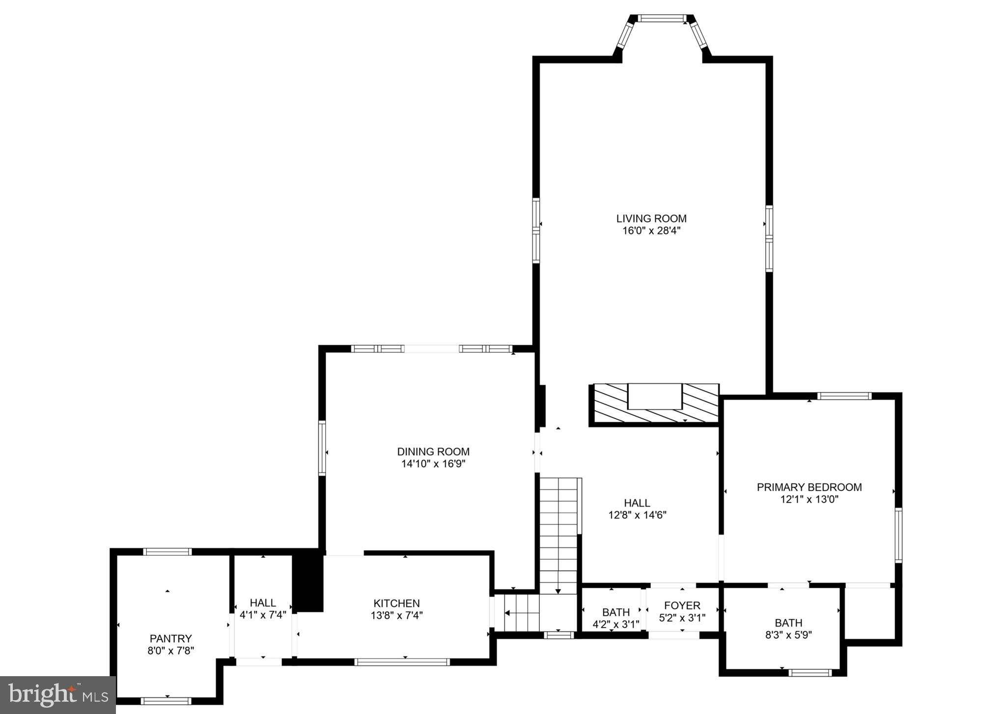 209 Paddington Road Baltimore, MD 21212 - Photo 33 of 36 a picture of a floor plan
