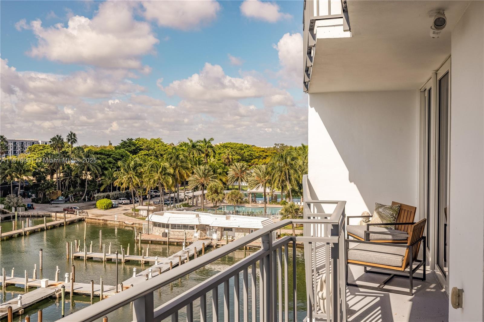 770 Northeast 69th Street, Unit 6H Miami, FL 33138 - Photo 64 of 71 a view of a swimming pool with a lake view