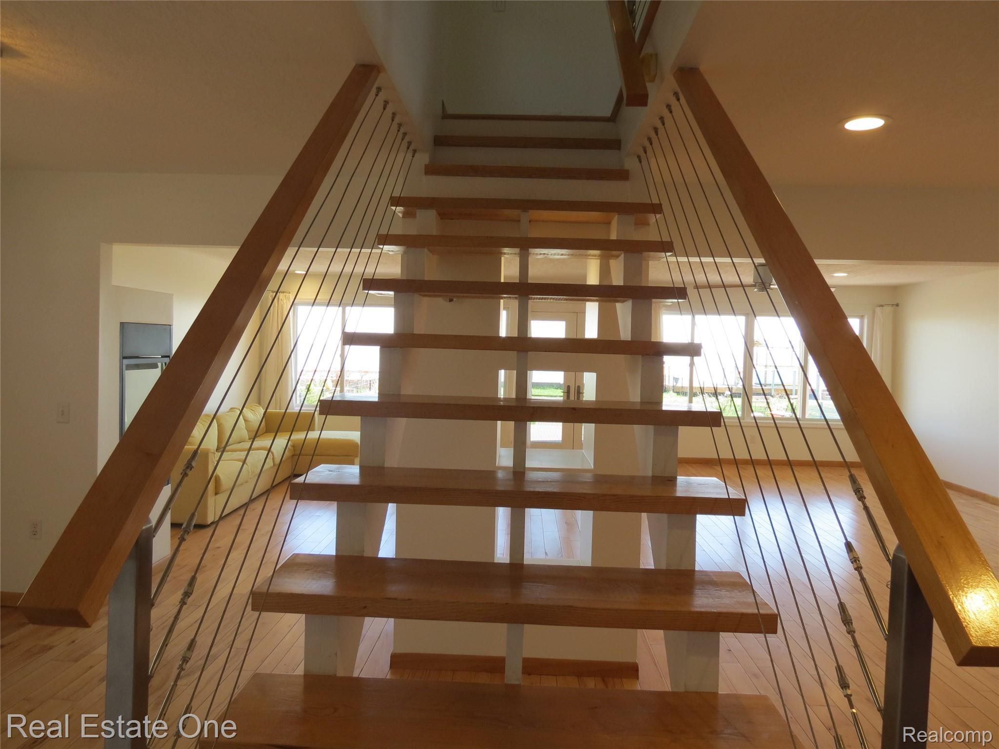 4583 Allen Cove Road Luna Pier, MI 48157 - Photo 26 of 50 Open staircase.