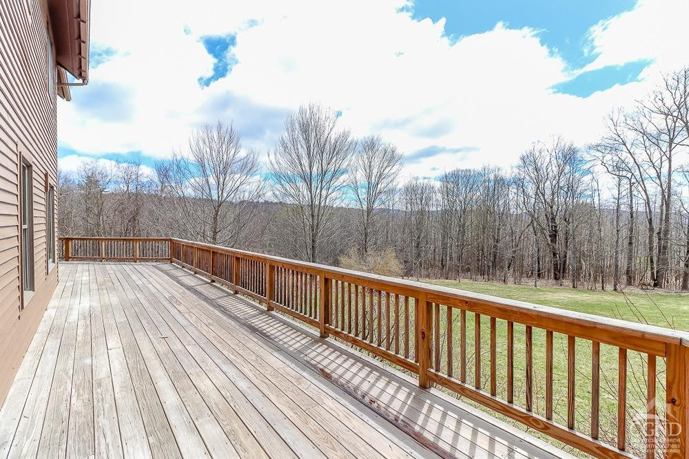 286 West Hill Road New Lebanon, NY 12125 - Photo 28 of 36 a view of balcony with wooden floor