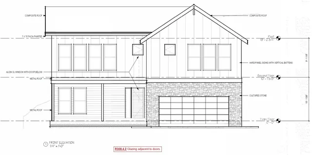 a black and white photo of a house