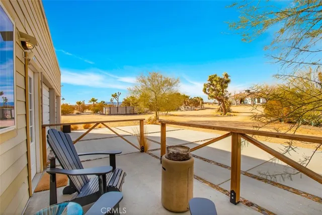 a view of a outdoor space with a patio