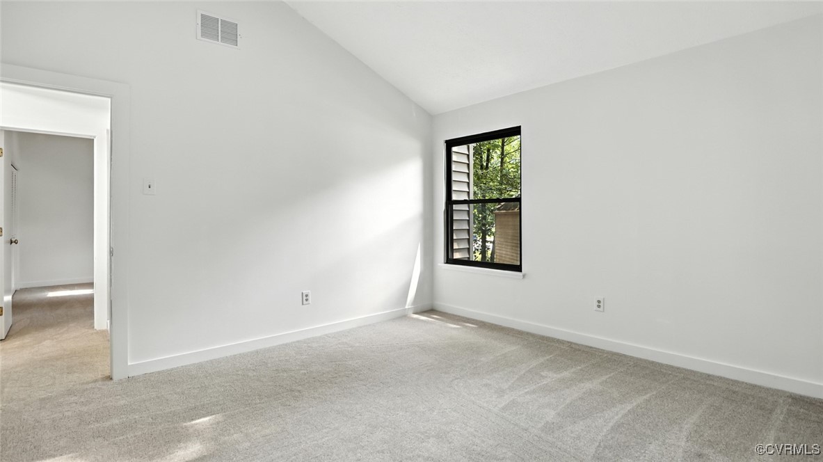 636 Spirea Road North Chesterfield, VA 23236 - Photo 27 of 47 Unfurnished room featuring carpet flooring and vau