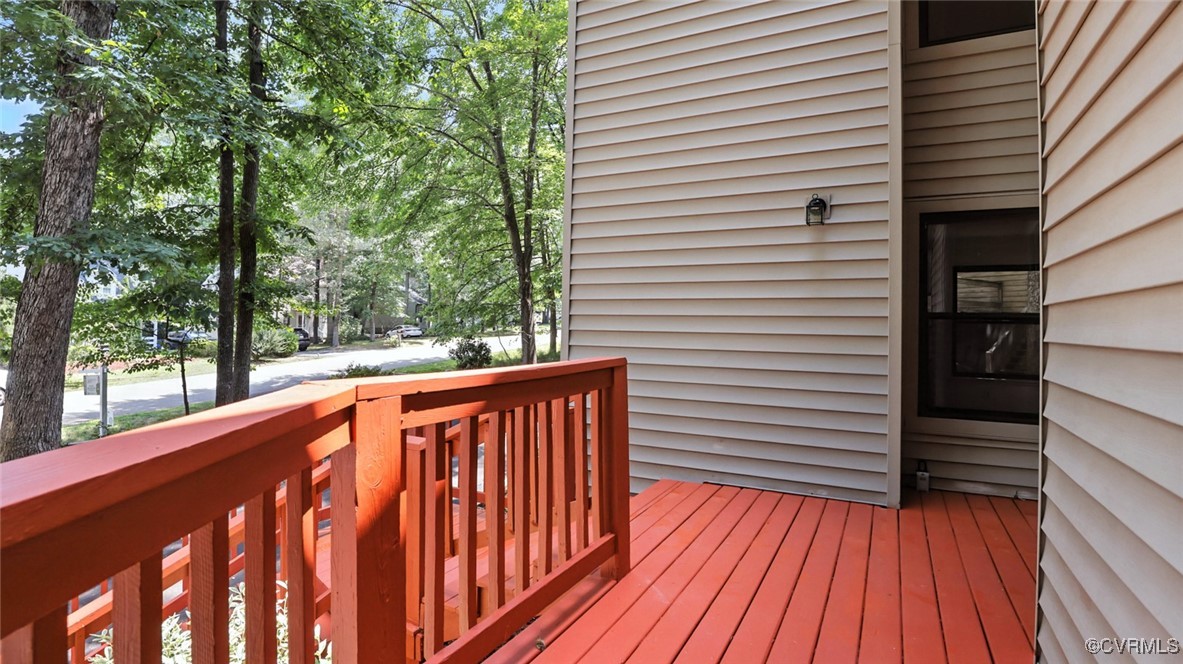 636 Spirea Road North Chesterfield, VA 23236 - Photo 38 of 47 View of deck