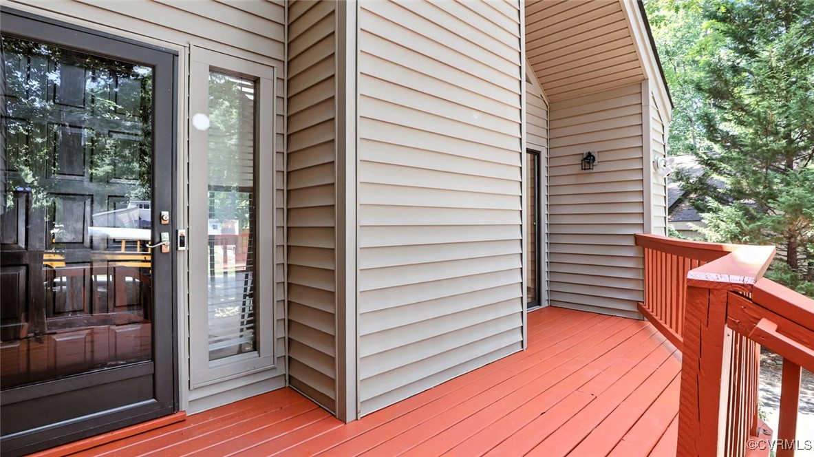 636 Spirea Road North Chesterfield, VA 23236 - Photo 39 of 47 View of wooden deck