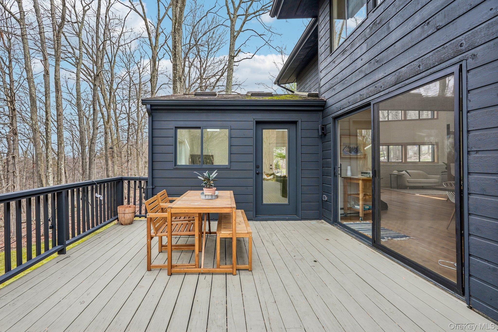 4 Mountain Brook Road Cornwall, NY 12518 - Photo 28 of 45 Deck with outdoor dining area