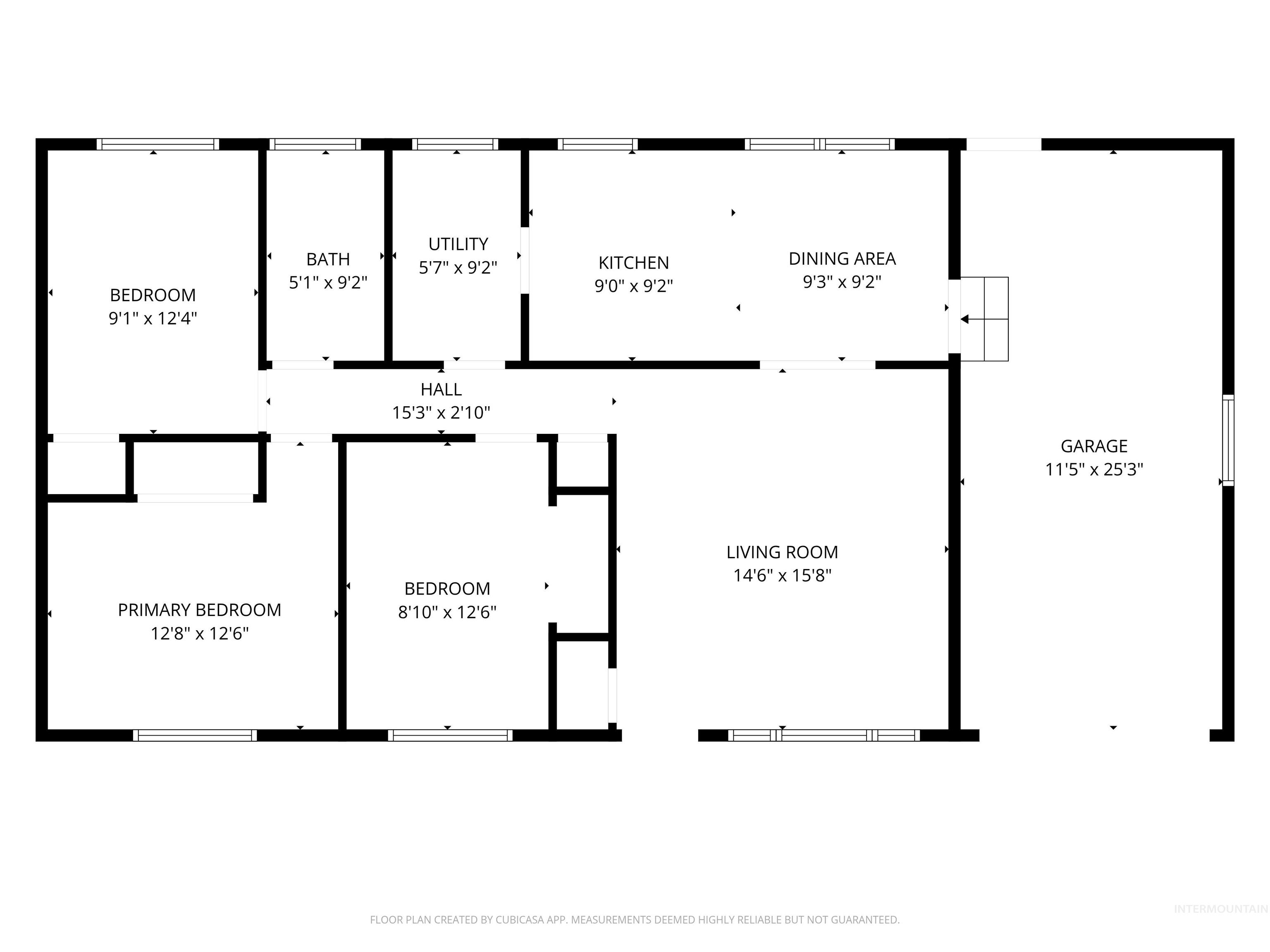 9 Villa Drive Middleton, ID 83644 - Photo 33 of 33 Floor plan