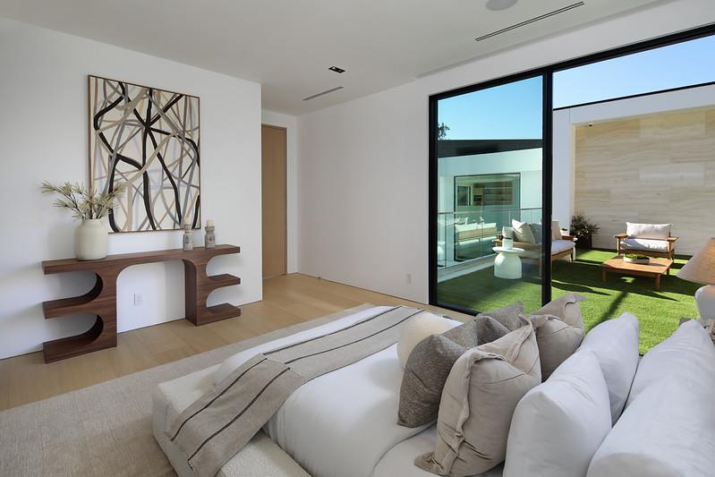 349 Walsh Road Atherton, CA 94027 - Photo 29 of 34 a bedroom with furniture and a window