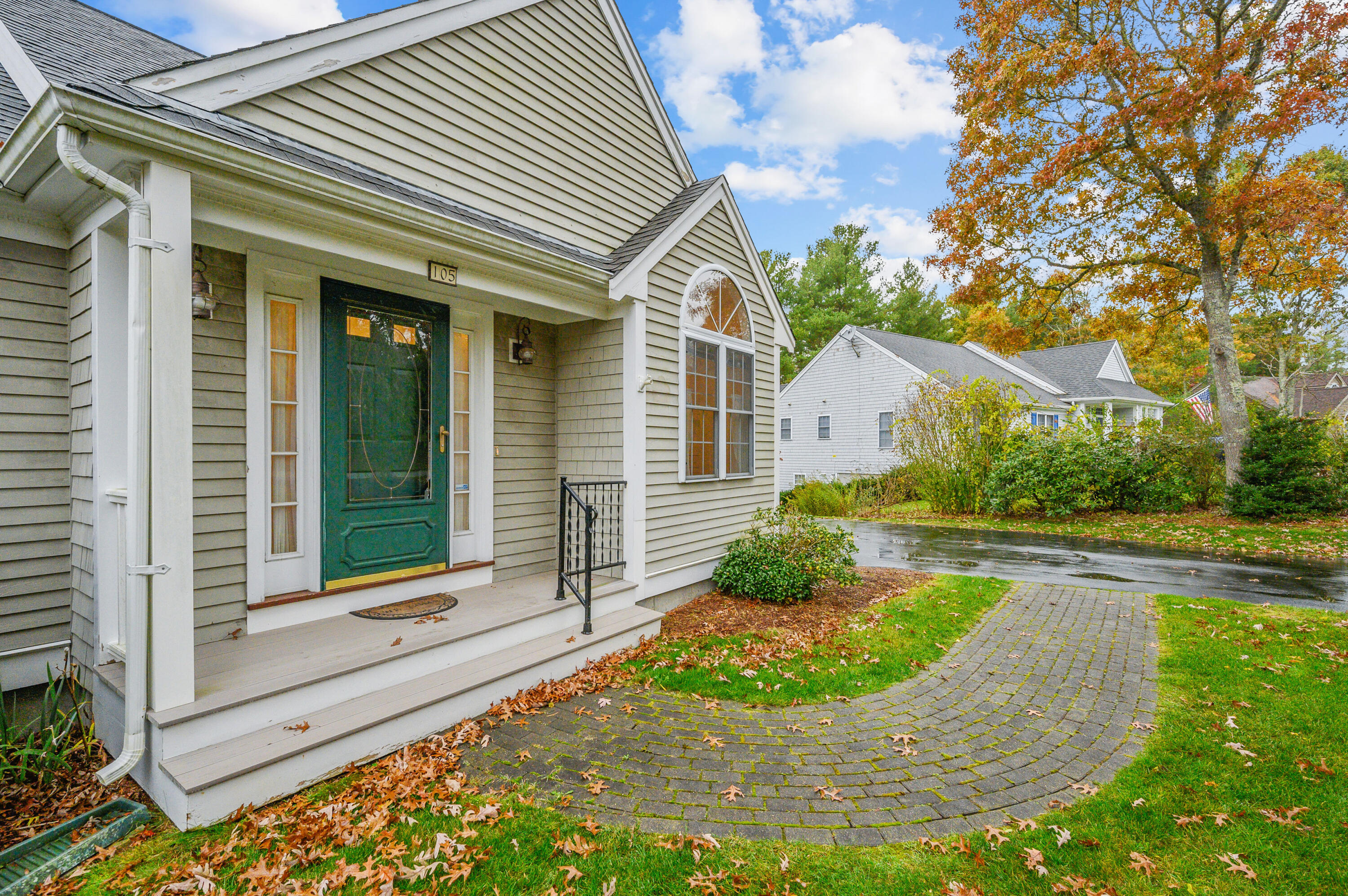 105 Snead Drive Mashpee, MA 02649 - Photo 5 of 35 a view of a house with backyard and sitting area