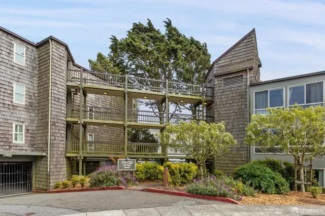 a sign on the side of a building