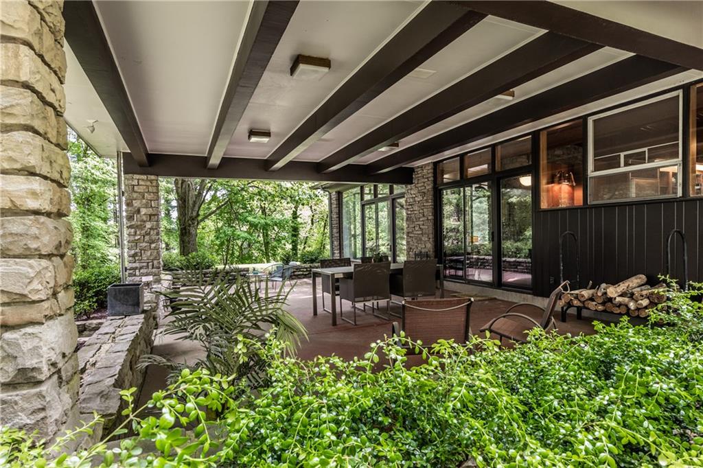 385 Richard Road Wexford, PA 15090 - Photo 21 of 25 The Fabulous Two-Level Patio is Covered on the Upper Half and the Lower Half Exposed.